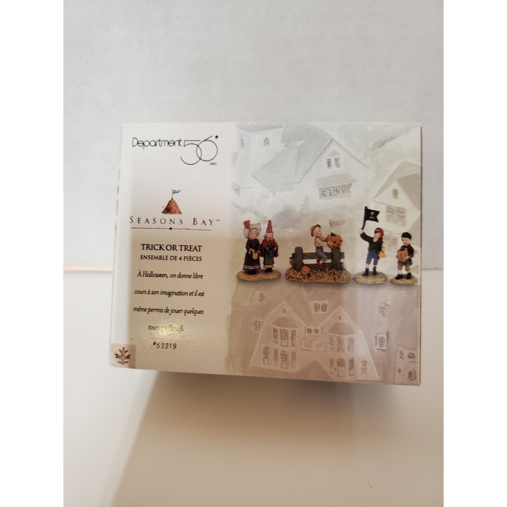DEPT 56  SEASONS BAY TRICK OR‎ TREAT 53319 DEPARTMENT 56